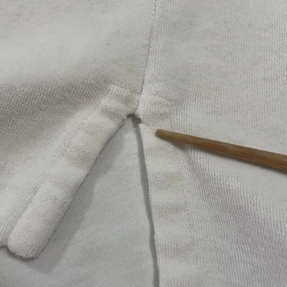 VTG Polo Ralph Lauren Terry Cloth Polo Men's XLarge White Pullover Golf Tennis - Picture 5 of 11